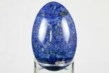 Polished Lapis Lazuli Egg - Pakistan #194517-1